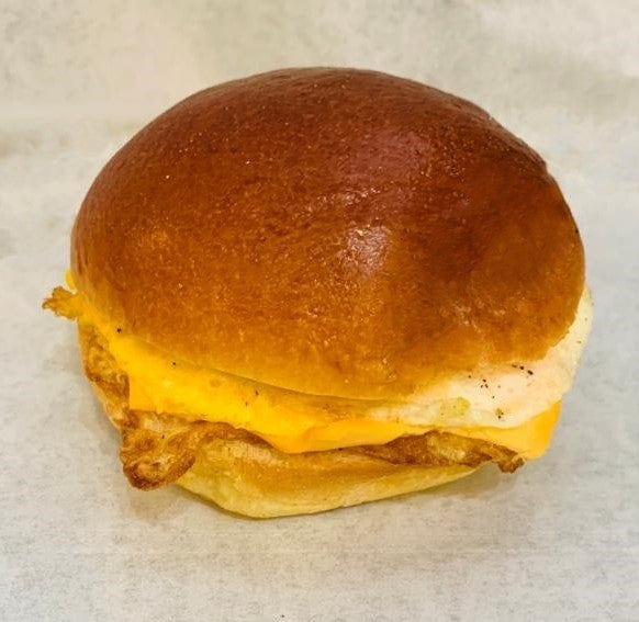 Egg and Cheese Sandwich and Coffee Special.