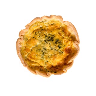 Spinach Feta Cheese Quiche