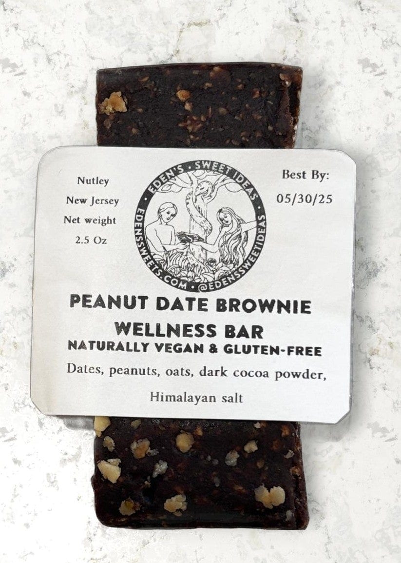 Peanut Butter Date Brownie Wellness Bar.
